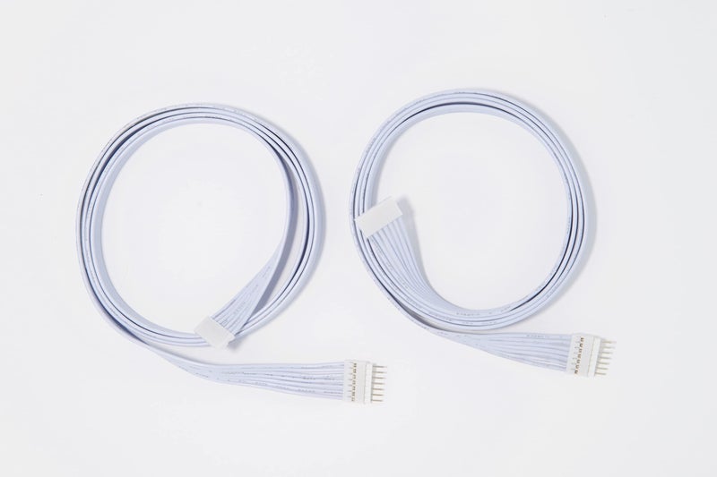 Litcessory Extension Cable for Cync [Formally C by GE] Smart Light Strips (3.3ft, 2 Pack, White) - Image 1